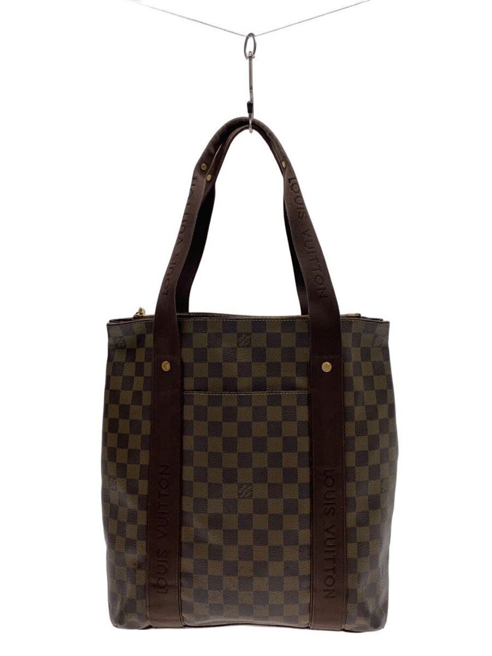 LOUIS VUITTON Cabas Beaubourg Damier Ebene Brown